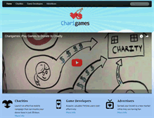 Tablet Screenshot of charigames.com